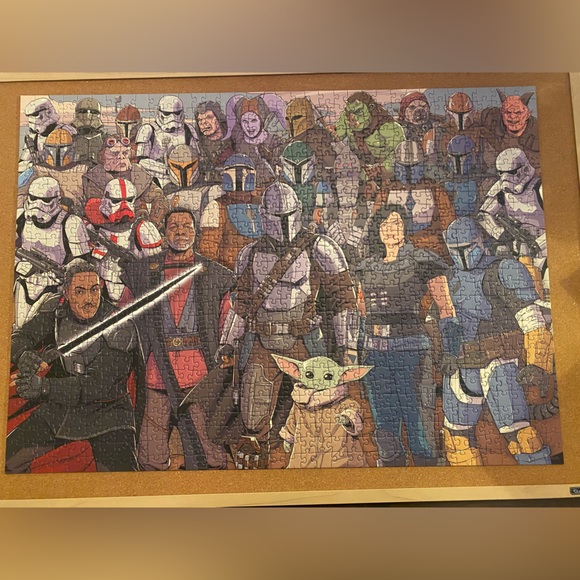 Ravensburger Mandalorian 1000 pieces puzzles - Picture 2 of 3